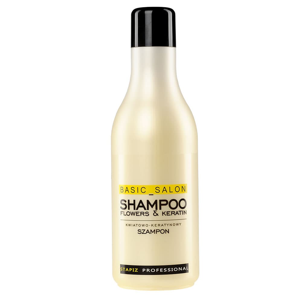 Basic Salon Shampoo Flowers&Keratin Szampon kwiatowo-keratynowy
