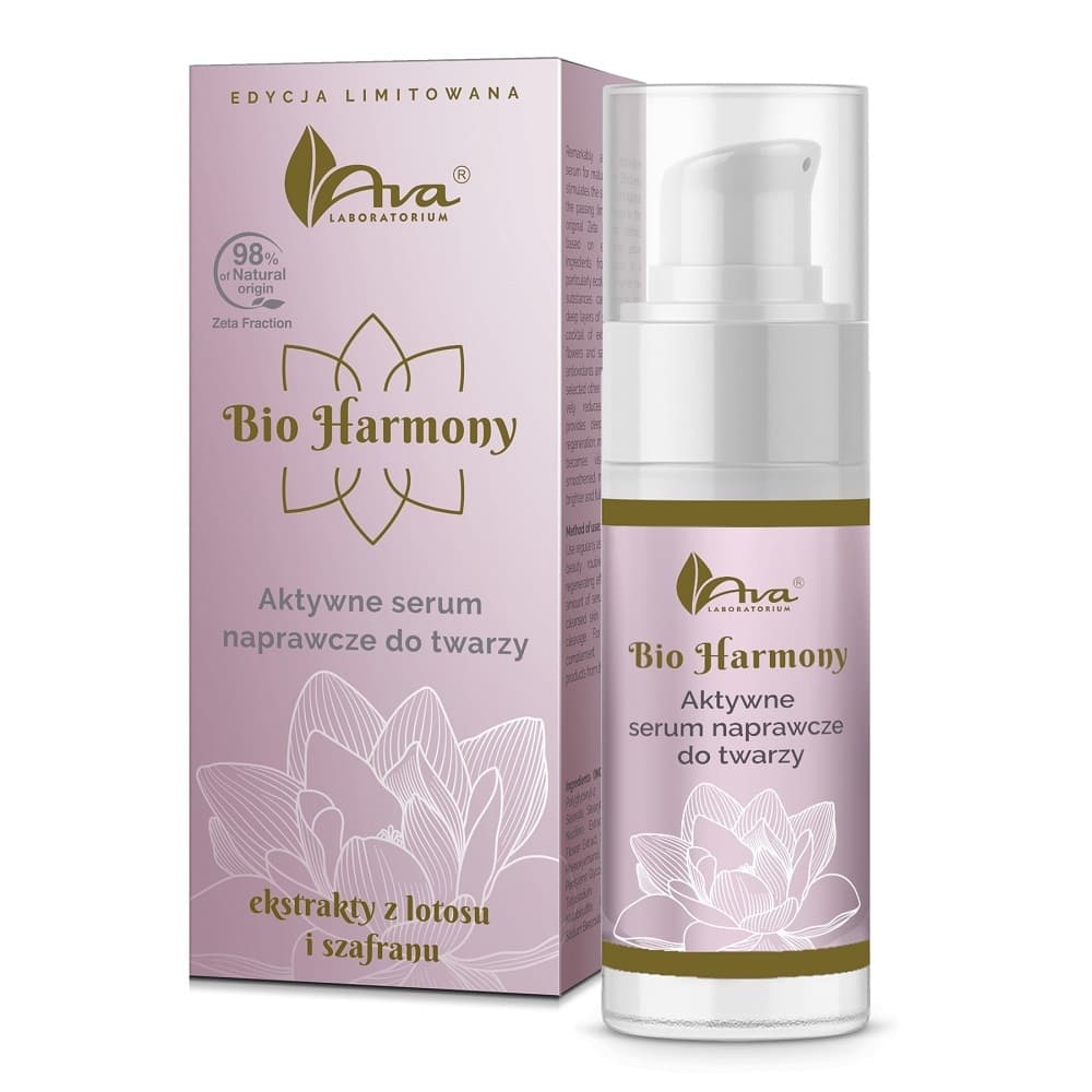 Bio Harmony, aktywne serum naprawcze do twarzy
