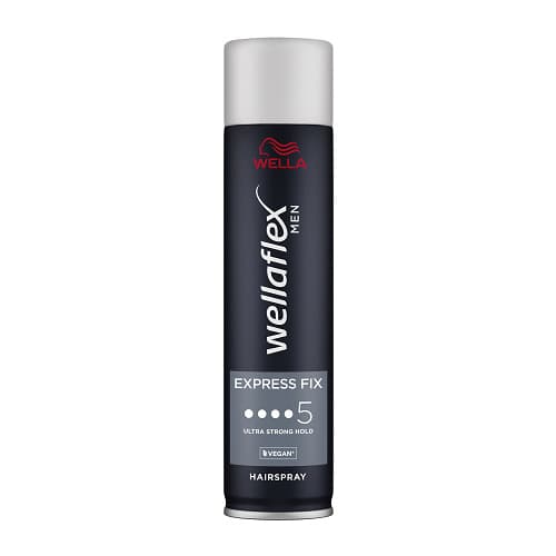 Wellaflex Men, Express Fix Hairspray, lakier do włosów, Ultra-Strong Hold