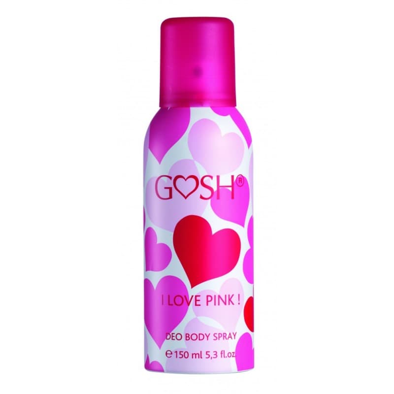 GOSH I LOVE PINK Dezodorant spray dla kobiet