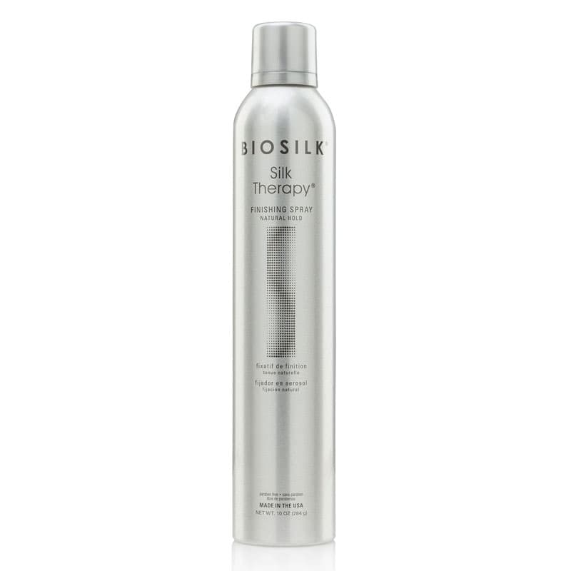 Silk Therapy Finishing Spray Natural, lakier do włosów z jedwabiem