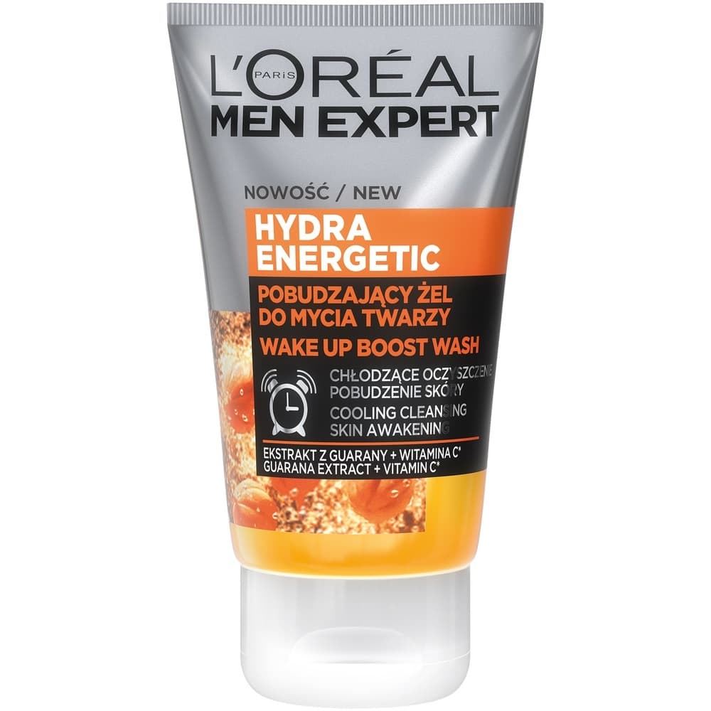 Paris Men Expert Hydra Energetic żel oczyszczający do twarzy dla mężczyzn