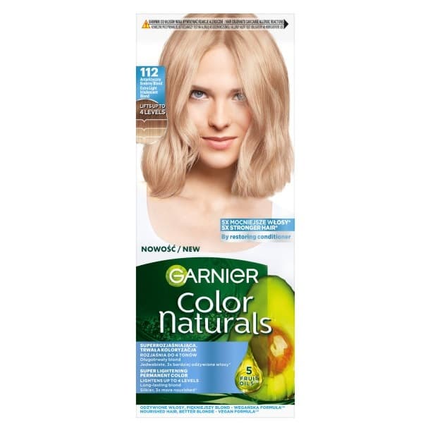 Color Naturals Creme Krem koloryzujący do włosów 112 Arktyczny Srebrny Blond