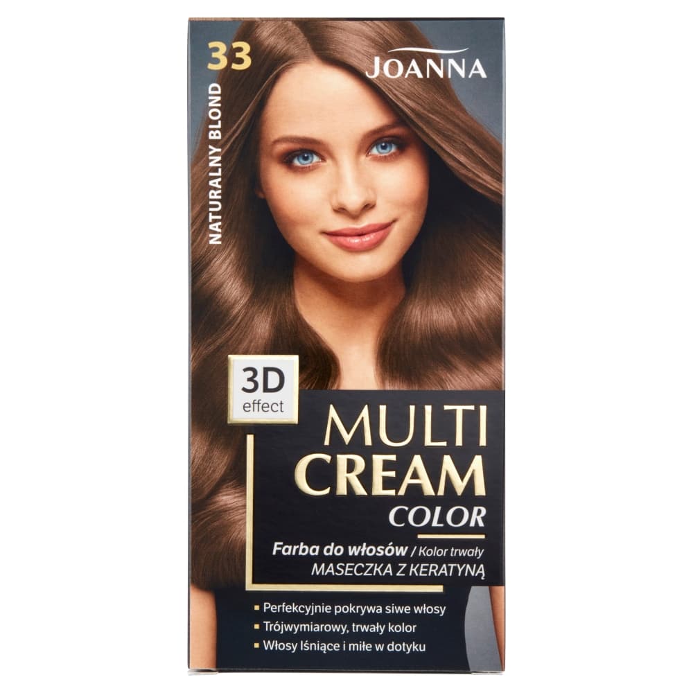 Multi Cream Color Farba do włosów, 33 Naturalny Blond