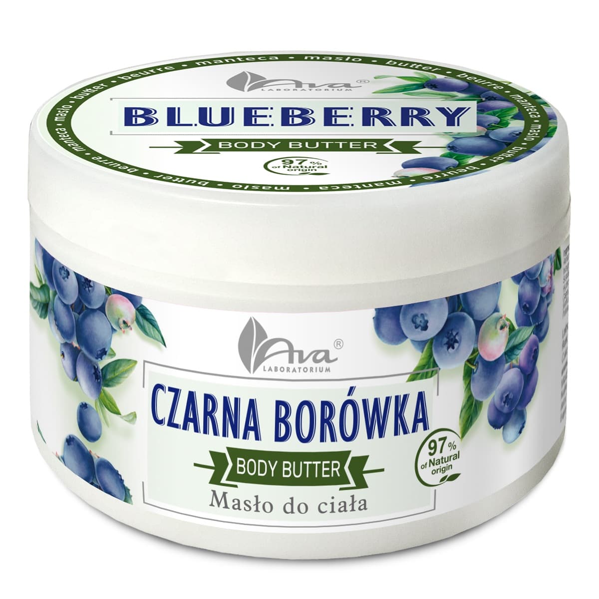 Body Butter Masło do Ciała Czarna Borówka