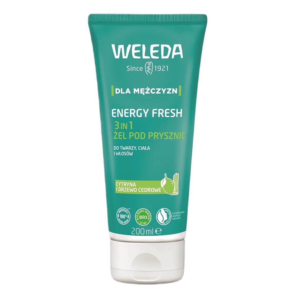 Energy Fresh 3in1 oczyszczający żel 3w1 do włosów i ciała dla mężczyzn