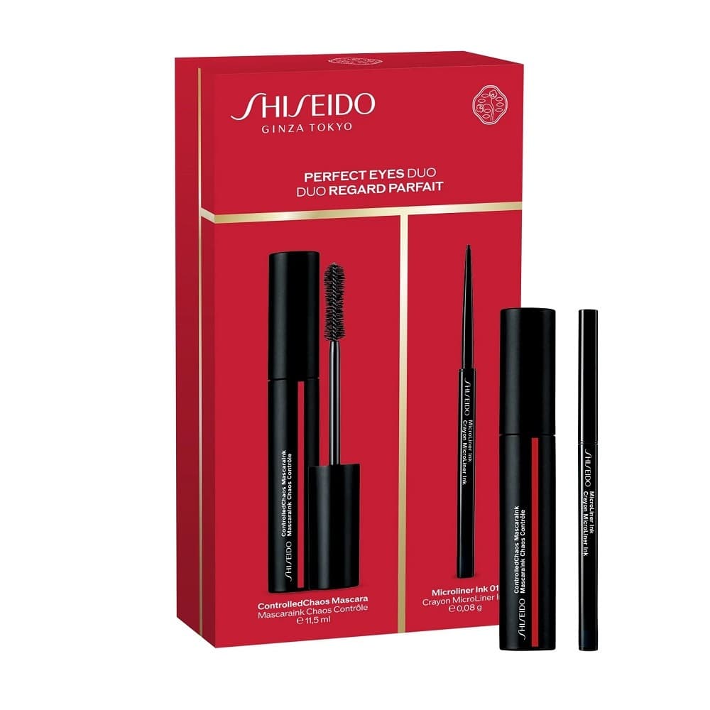 Perfect Eyes Duo zestaw tusz do rzęs + kremowy eyeliner