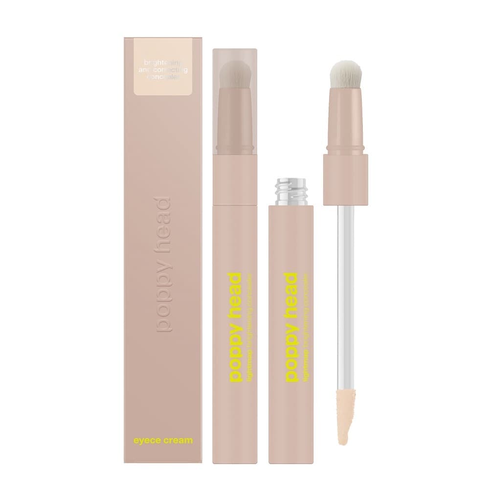 Eyece Cream - Brightening and Correcting Concealer - Rozświetlająco-korygujący korektor pod oczy - 04 Apricot Frappe