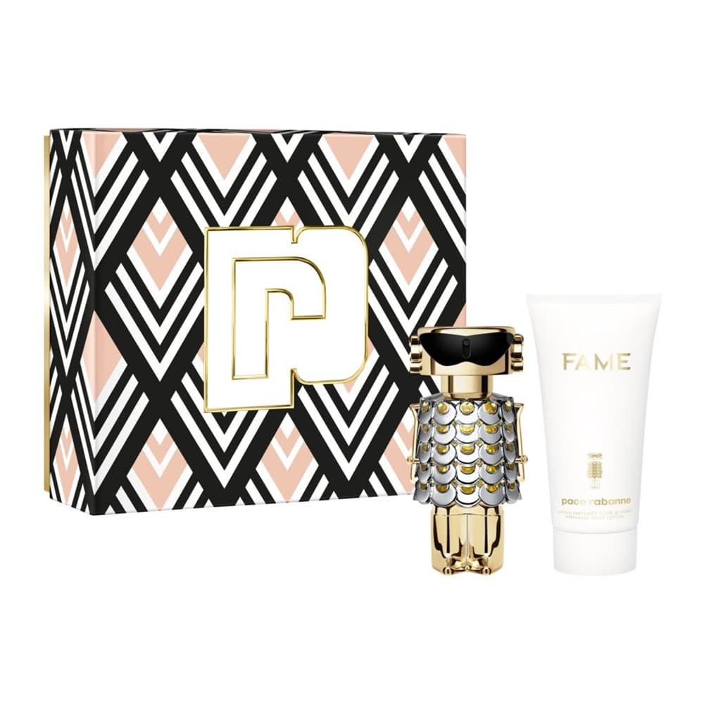 Paco Rabanne Fame zestaw woda perfumowana spray + balsam do ciała Zestaw zapachowy