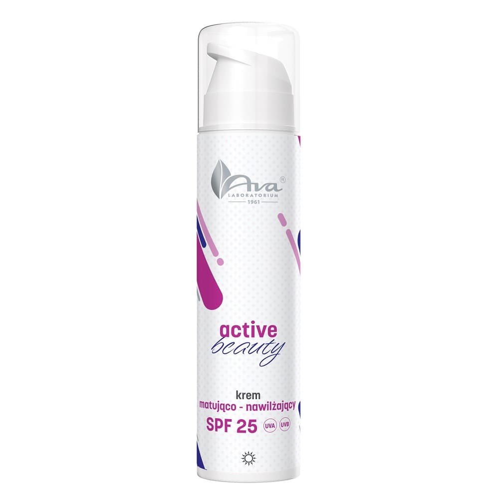 Active Beauty Krem matująco – nawilżający SPF 25, UVA, UVB