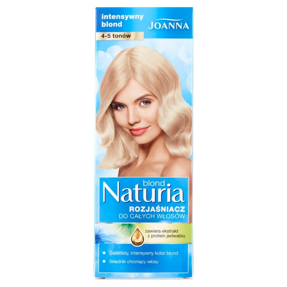 Naturia Blond, rozjaśniacz do całych włosów 4-5 tonów