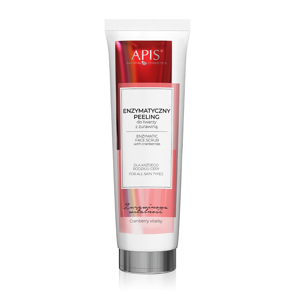 APIS Enzymatyczny peeling do twarzy z żurawiną