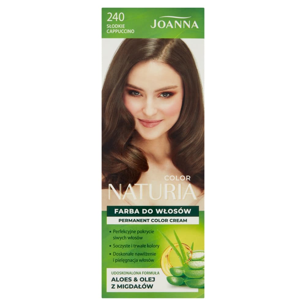Naturia Color Nawilżająca Farba Do Włosów 240 Slodkie Cappuccino
