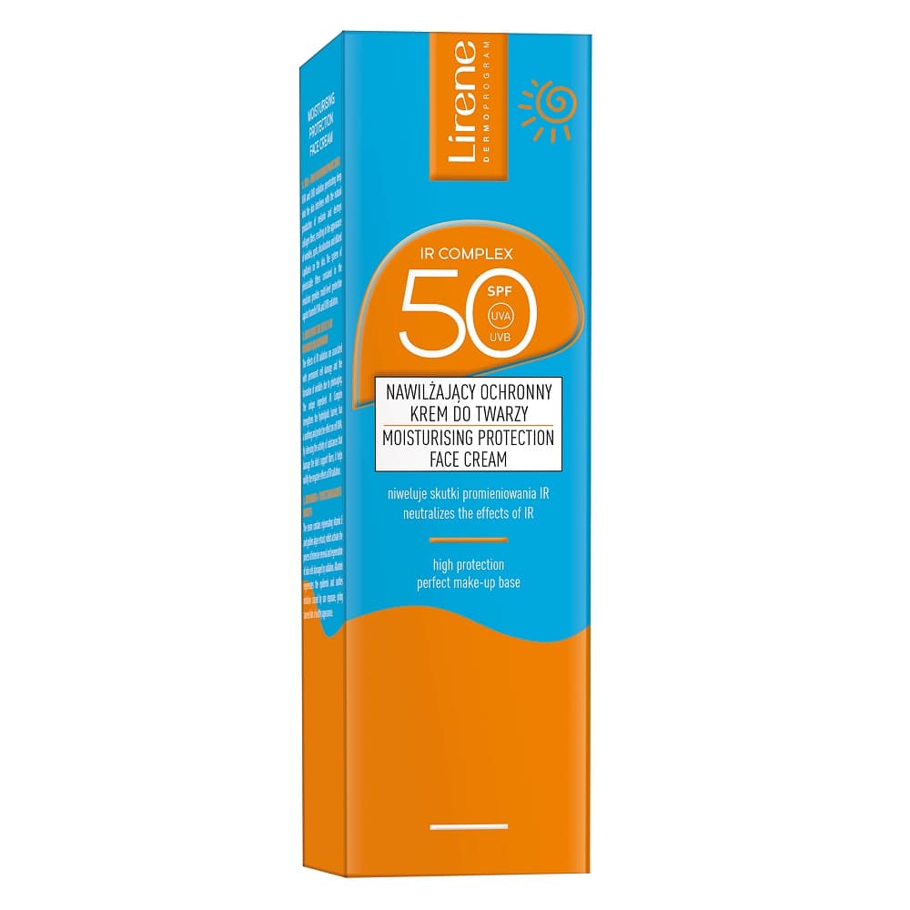 Sun nawilżający ochronny krem do twarzy SPF50