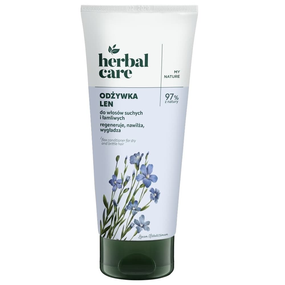 Herbal Care odżywka do włosów suchych i łamliwych Len