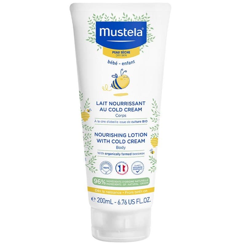 Bébé Nourishing Lotion Wih Cold Cream nawilżające mleczko do ciała z cold cream