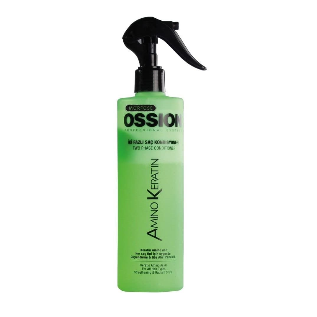 Ossion Amino Keratin odżywka dwufazowa w sprayu do włosów