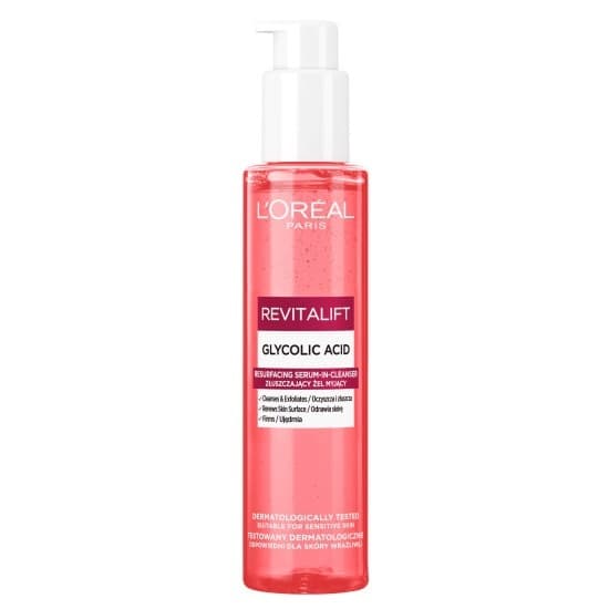 Loreal Revitalift Glycolic Acid Żel złuszczający do twarzy z kwasem glikolowym
