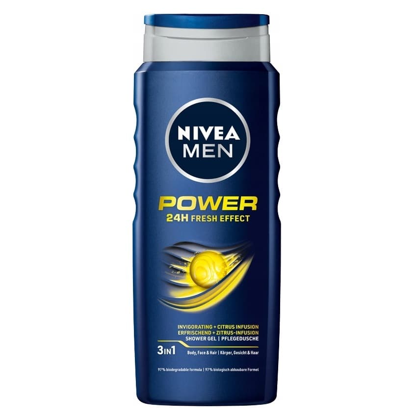Men Power 24h Fresh Effect Żel pod Prysznic 3w1