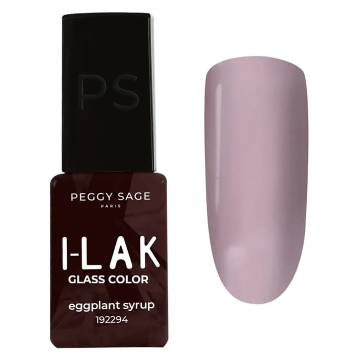 I-LAK Glass Color, lakier hybrydowy, Eggplant Syrup