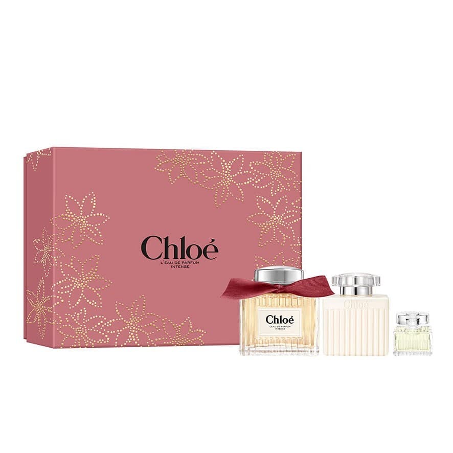 L'Eau de Parfum Intense zestaw woda perfumowana spray + balsam do ciała + miniatura wody perfumowanej spray (W)