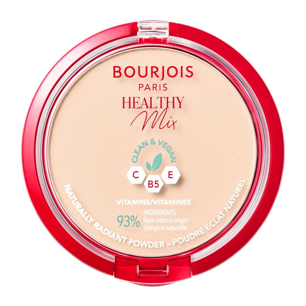 Healthy Mix Clean wegański puder matujący 01 Ivory