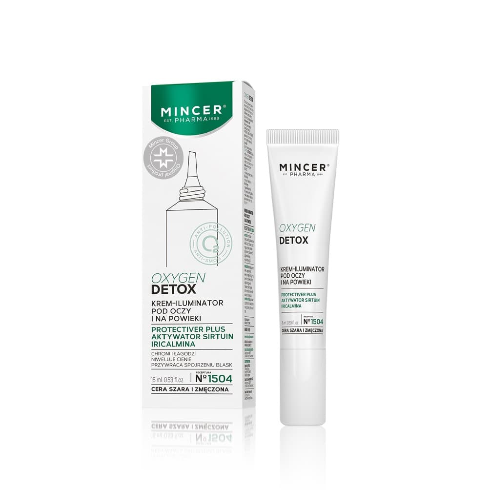Pharma, Oxygen Detox, naprawczy krem-iluminator pod oczy i na powieki nr 1504