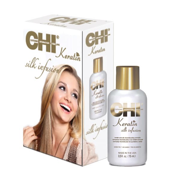 KERATIN SILK INFUSION Jedwab do włosów z keratyną