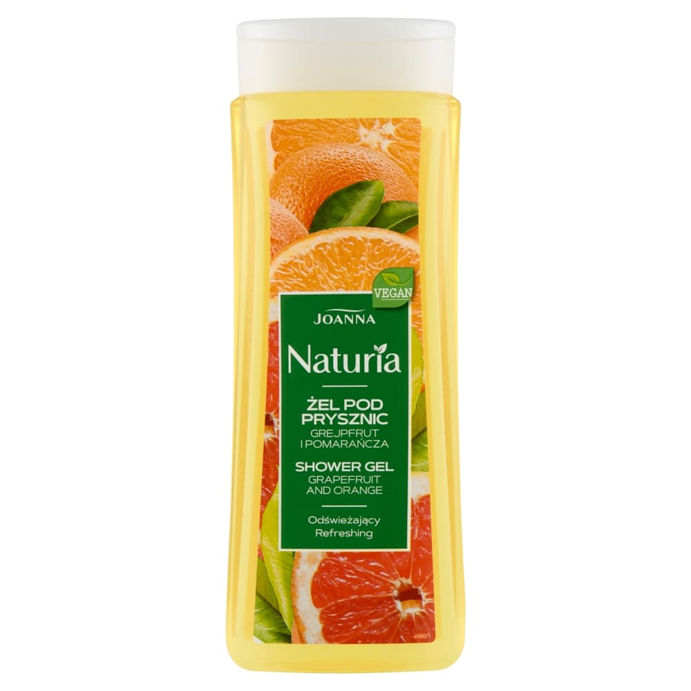 Naturia Odświeżający Żel Pod Prysznic Grejpfrut Pomarańcza