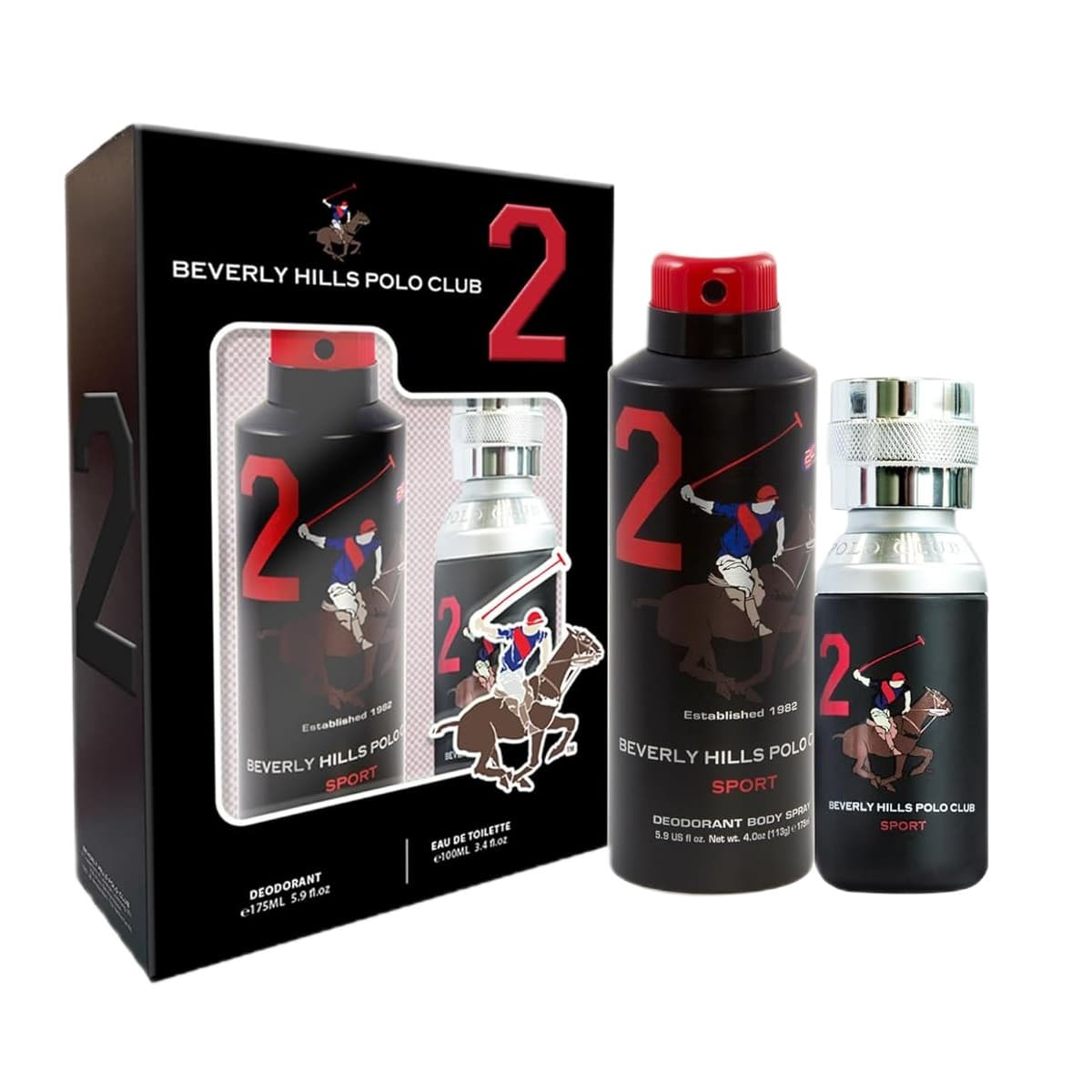 Sport Two Zestaw woda toalet+dezodorant 175