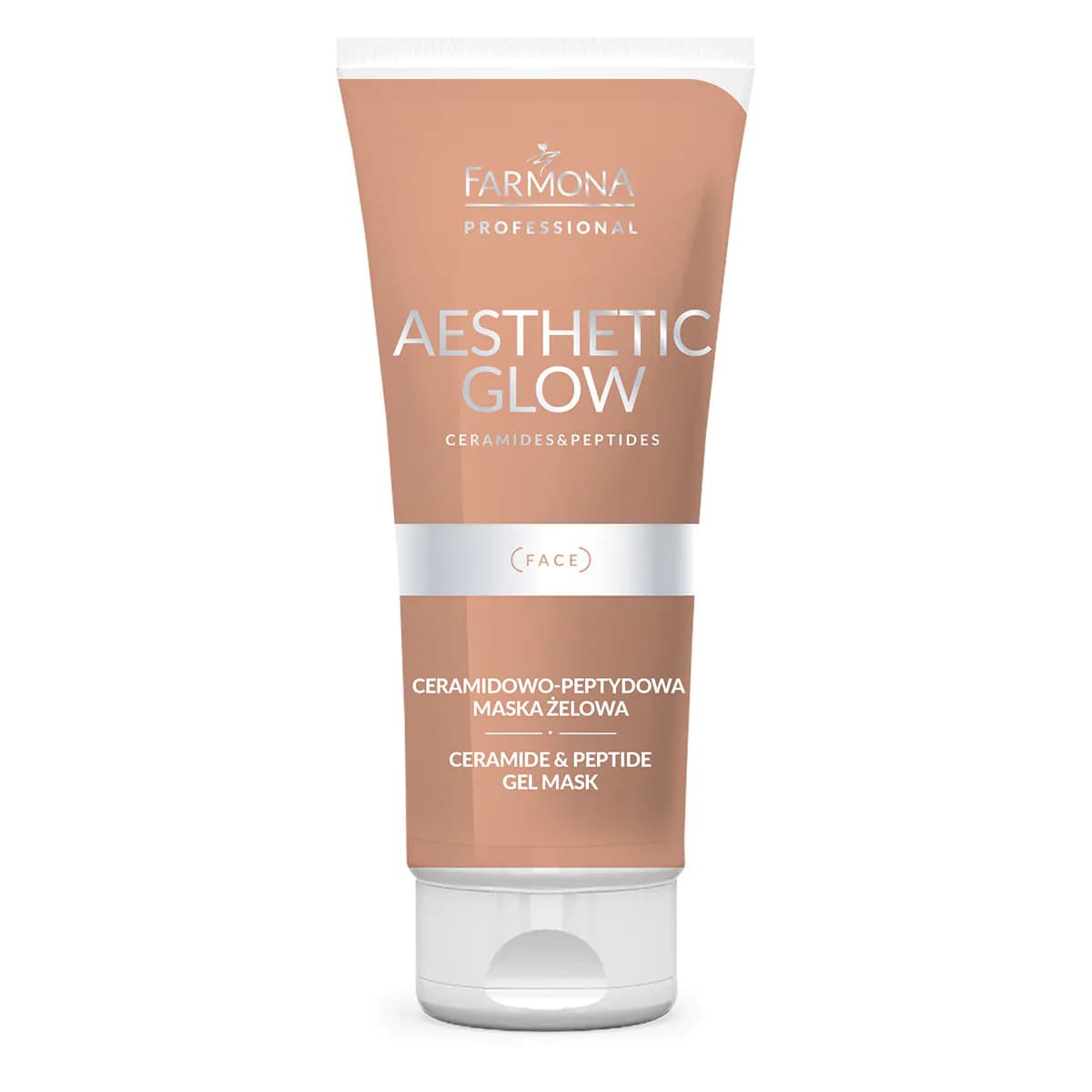 Aestetic Glow Ceramidowo-peptydowa maska żelowa do twarzy