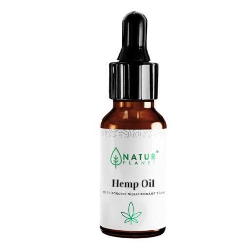 Naturplanet Hemp Oil, olej konopny nierafinowany 100%