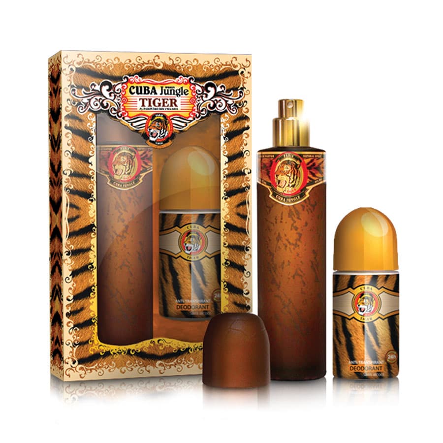 Original, Cuba Jungle Tiger, zestaw prezentowy kosmetyków