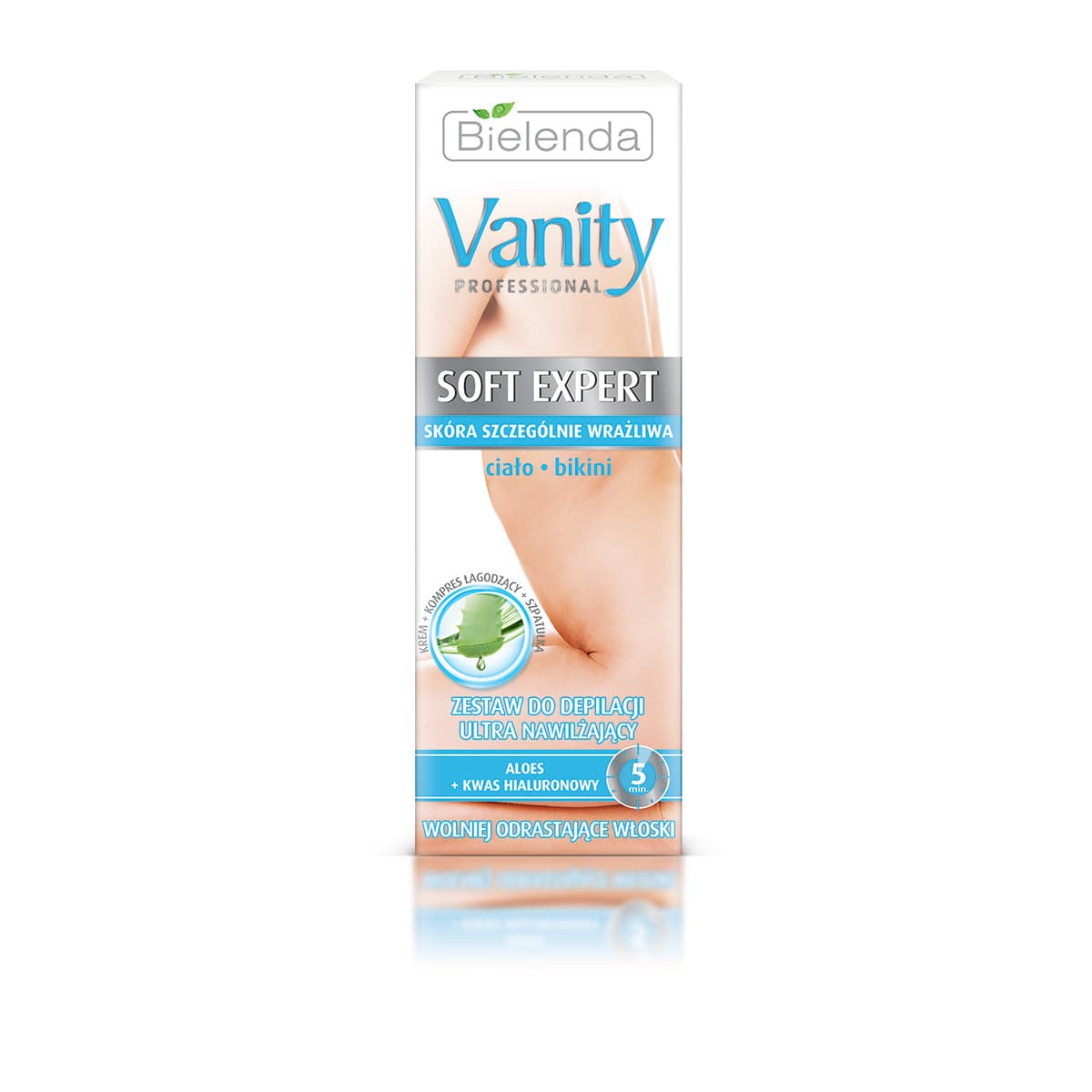 Vanity Soft Expert Zestaw Do Depilacji Ultra Nawilżający Ciało, Bikini Krem