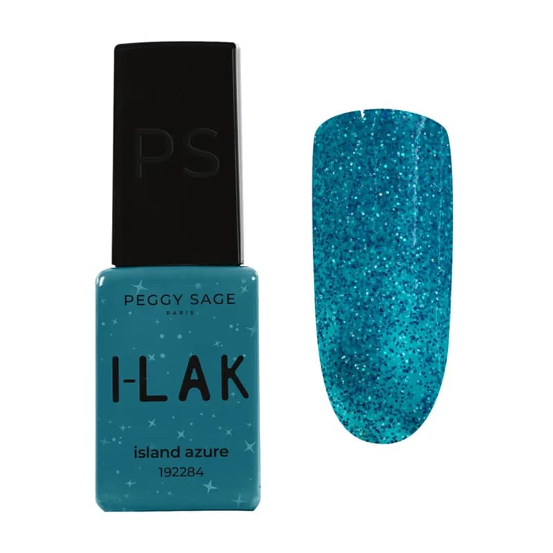 I-LAK, lakier hybrydowy, island azure