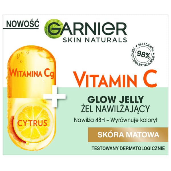 Vitamin C żel nawilżający z efektem rozświetlającym