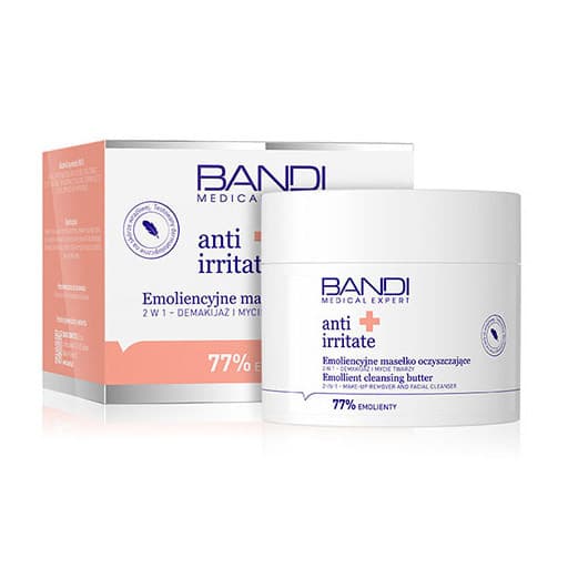 Anti Irritate, emoliencyjne masełko oczyszczające do twarzy 2w1