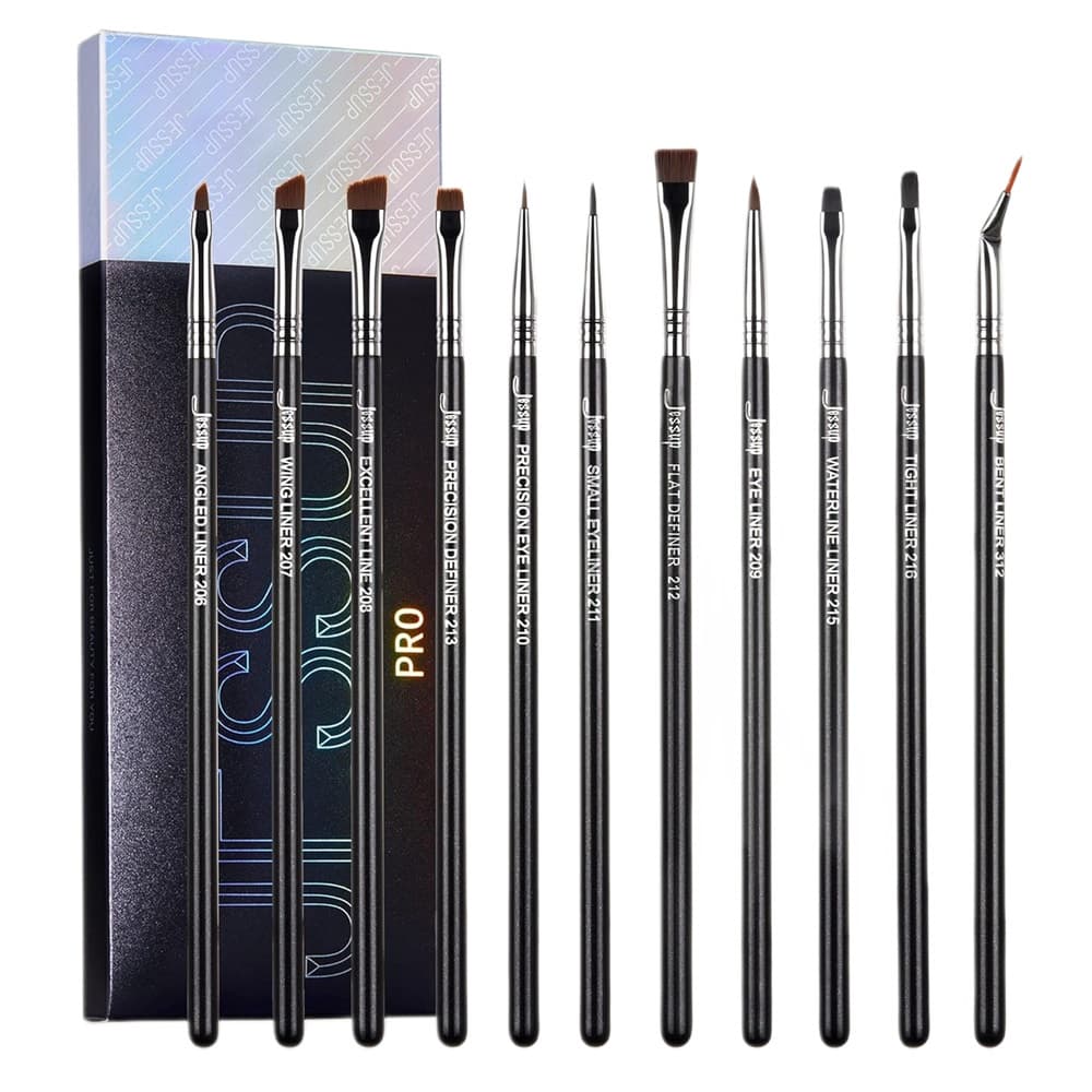 Pro Makeup Eyeliner Brush zestaw pędzli do makijażu oczu T324