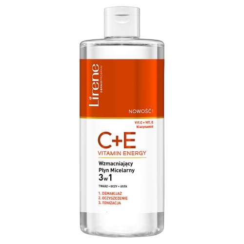 Dermoprogram C+E Vitamin Energy, wzmacniający płyn micelarny