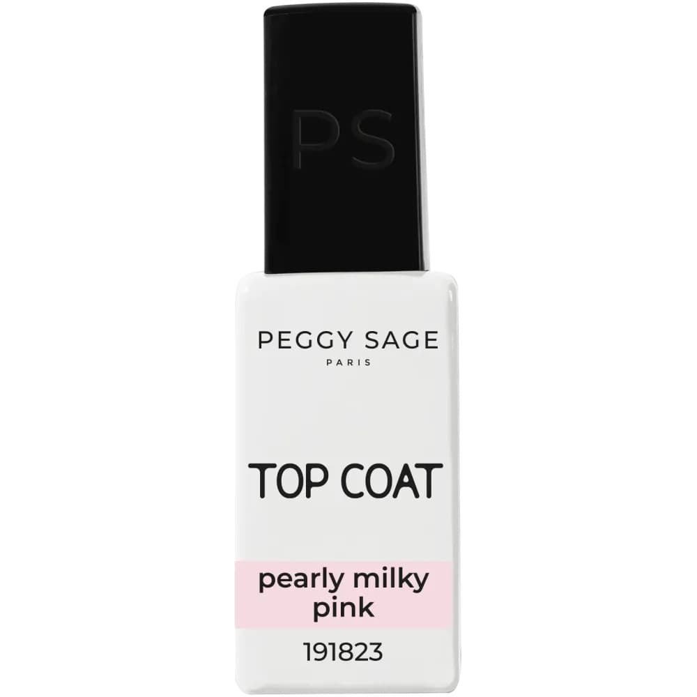 Sage, top hybrydowy, pearly milky pink