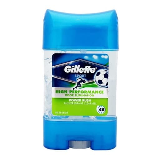 Sztyft Power Rush, Antyperspirant w postaci przezroczystego żelu