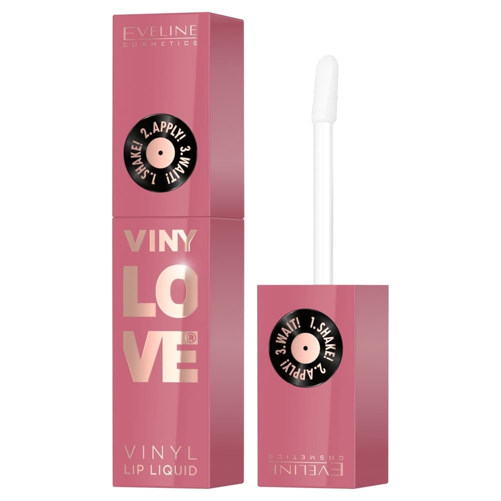 Vinylove - Vinyl Lip Liquid - Pomadka do ust z winylowym wykończeniem - - 05 Rosy