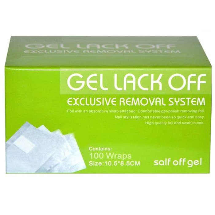 Gel Lack Off folia do usuwania hybryd