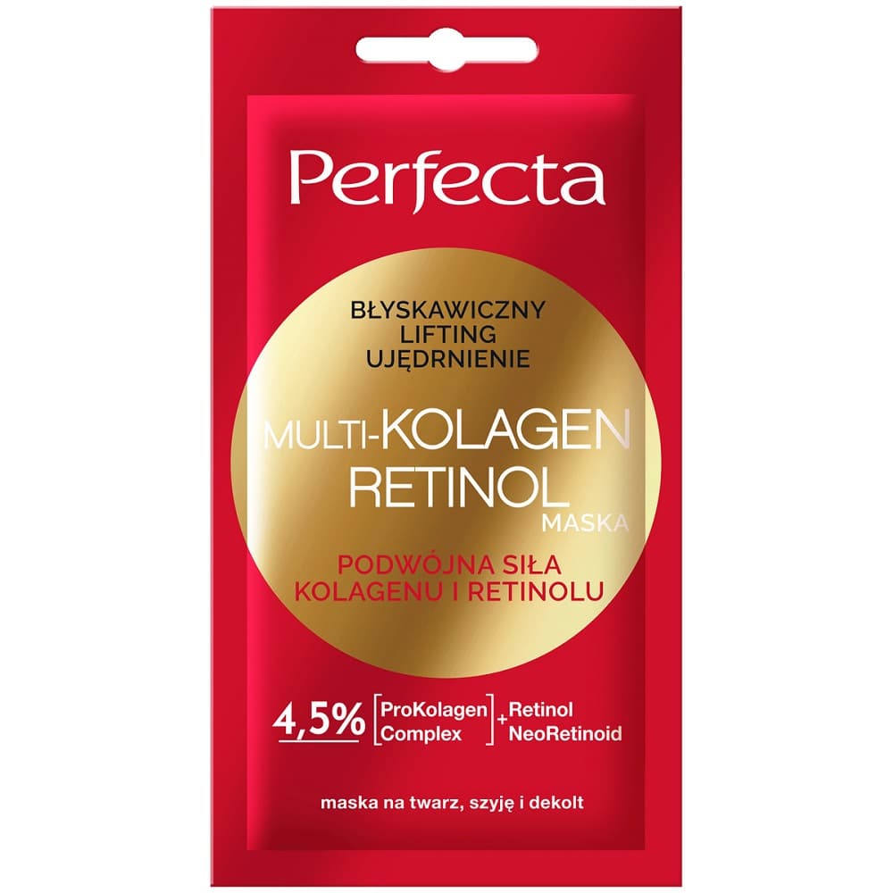 Multi Kolagen Retinol Maseczka Do Twarzy Liftingująco Ujędrniająca