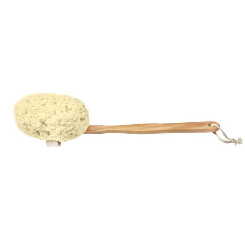 Gąbka do kąpieli na drewnianej rączce 45cm 6036
