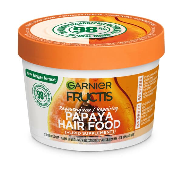 Fructis Papaya Hair Food maska do włosów zniszczonych