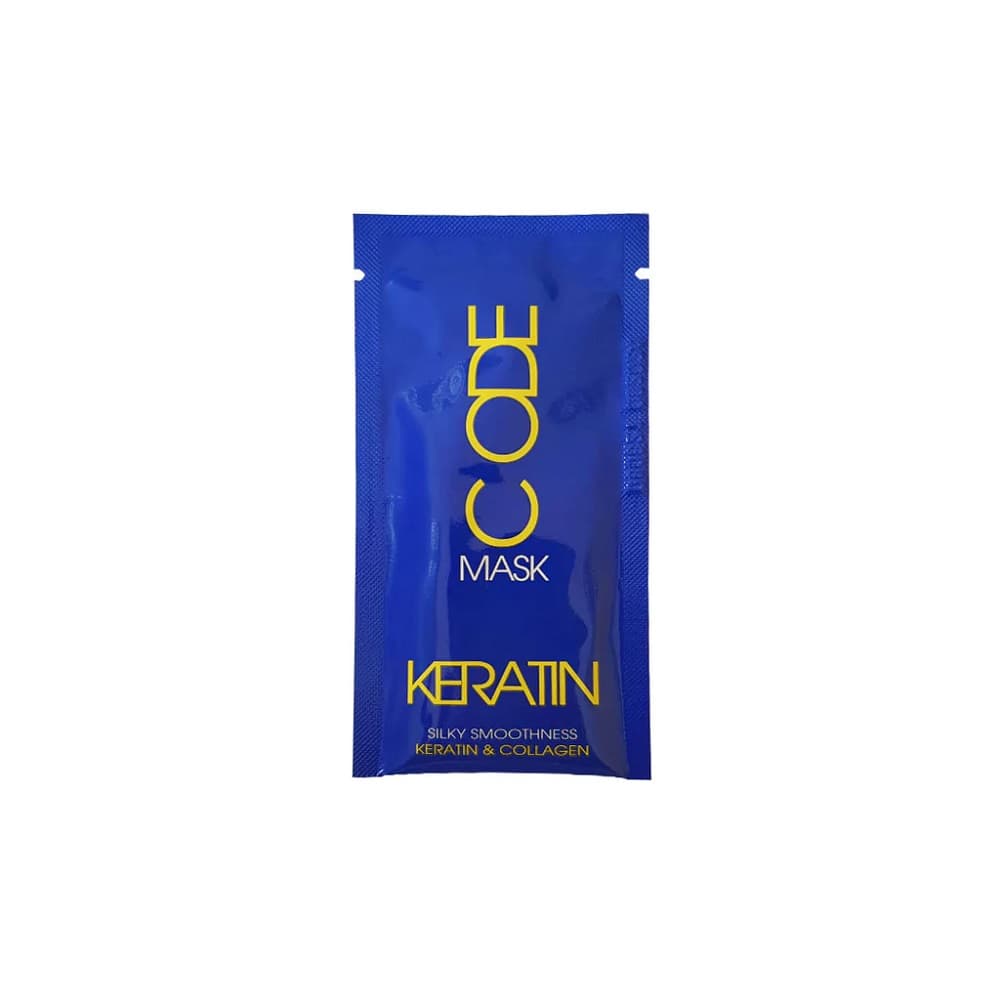 KERATIN CODE Maska do włosów - saszetka
