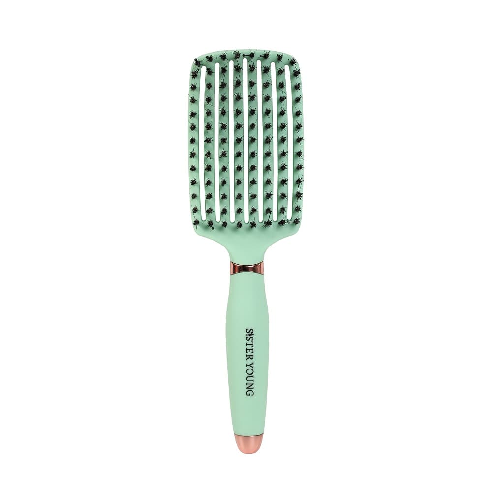 Ovia Hair Brush szczotka do włosów z włosiem dzika Fresh Mint