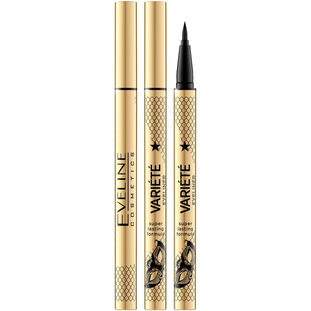 VARIETE Wodoodporny Eyeliner w pisaku ultra black