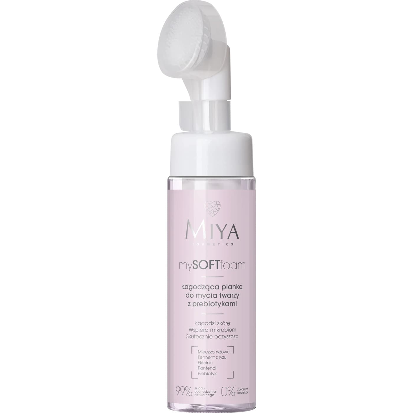 mySOFTfoam, łagodząca pianka do mycia twarzy z prebiotykami